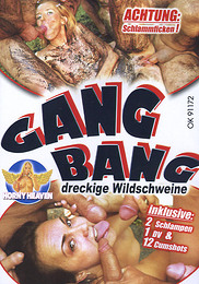 Porno DVD Gang Bang - Dreckige Wildschweine