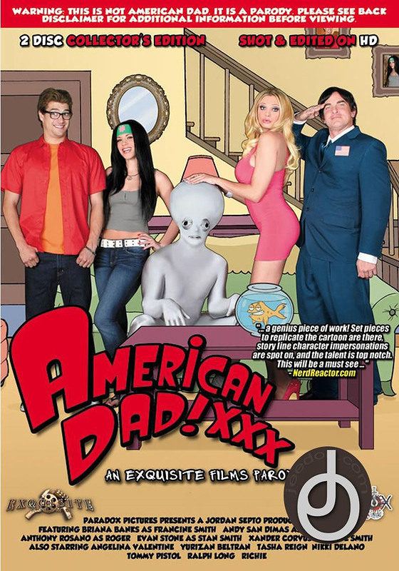 American Dad Xxx Parody - DVD.