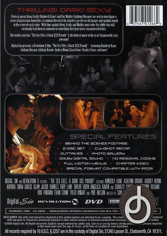 Kimberly Kane The Sex Files - Sex Files A Dark Xxx Parody DVD - Porn Movies Streams and Downloads