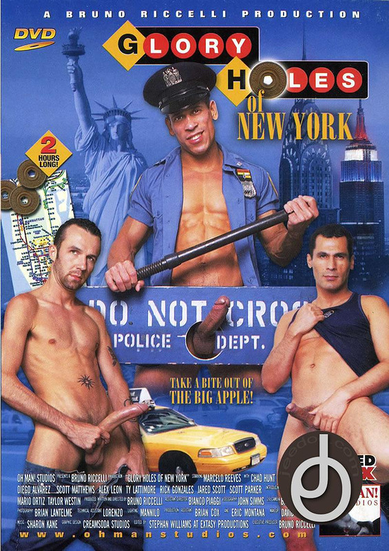 Glory Holes Of New York Gay DVD Image. 