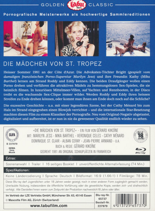 Die Mädchen von St. Tropez Blu-ray Image