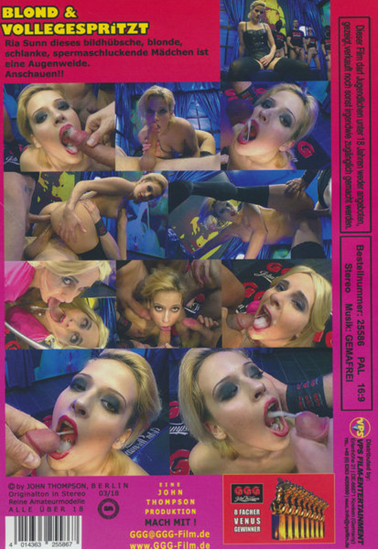 Blond & Vollgespritzt DVD Image