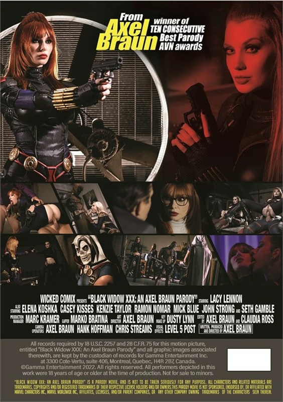 Black Widow XXX: An Axel Braun Parody DVD Image